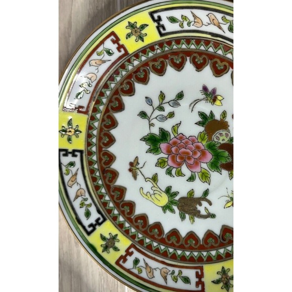 China PLATE Jingdezhen Hand Painted BUTTERFLY BIRD, Wall Decor Porcelain. - Picture 5 of 5